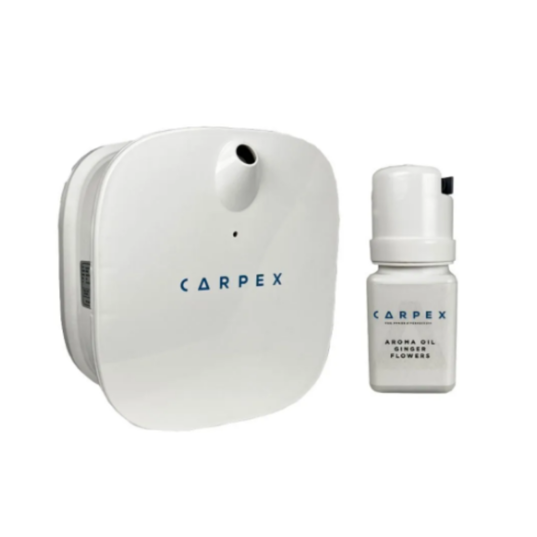 Carpex Micro Koku Makinesi Beyaz + 50ml Ginger Flowers