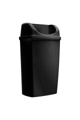 RULOPAK Duvara Monte Çöp Kovası 50 Litre Siyah