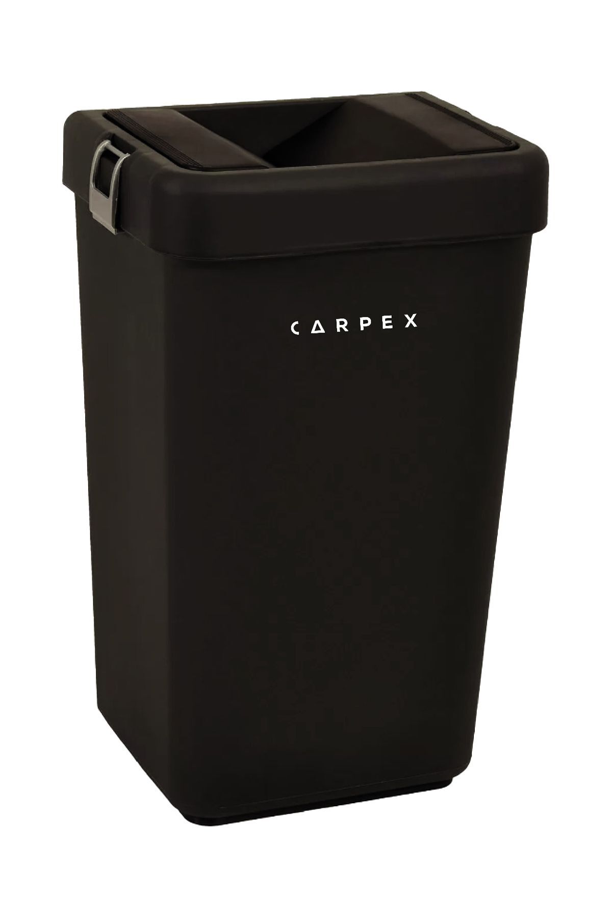 CARPEX Kapaklı Çöp Kovası 8 LT Siyah