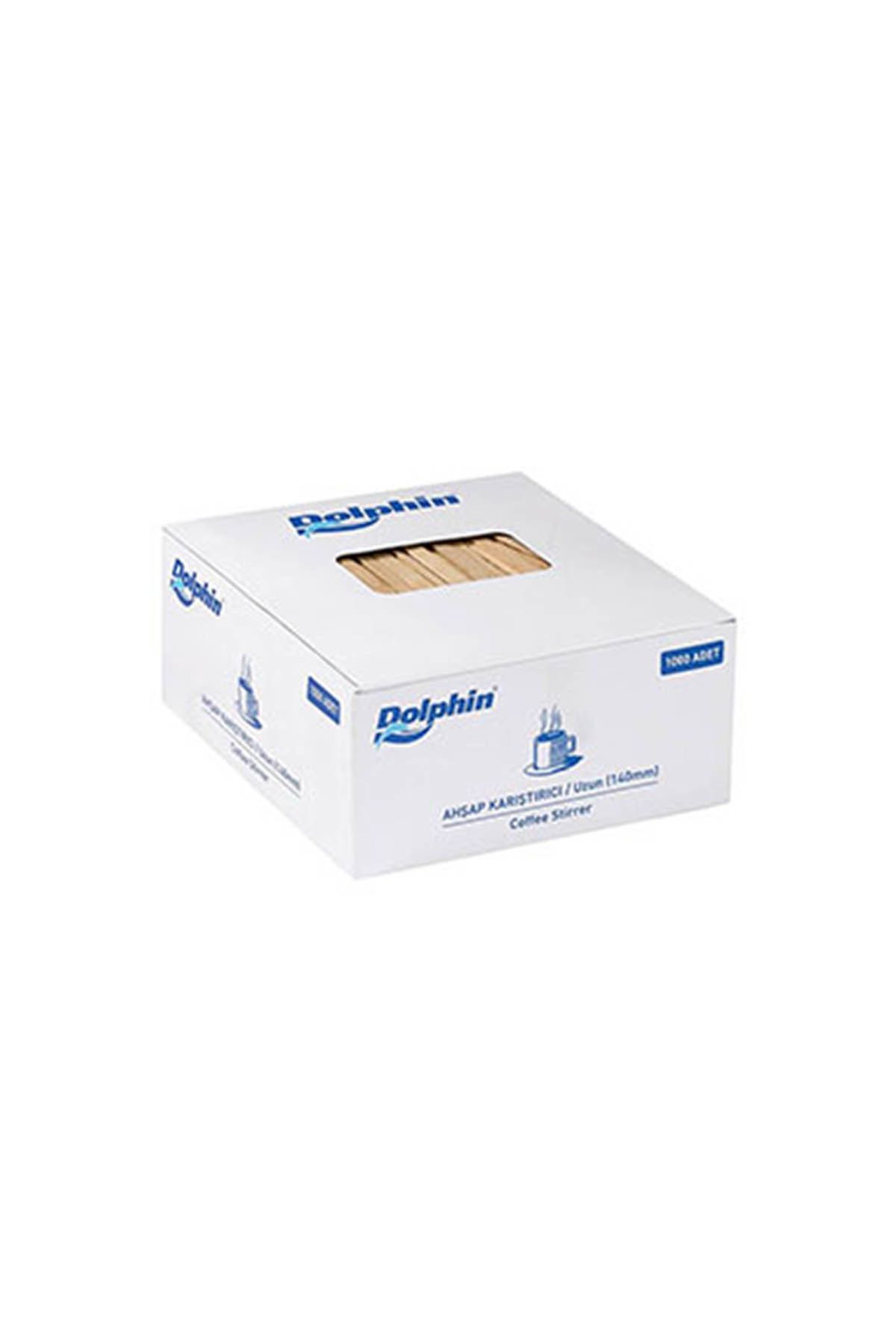 DOLPHİN Tahta Karıştırıcı 10cm 1000li