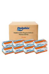 DOLPHİN Beyaz Lateks Eldiven Pudrasız (S) Koli