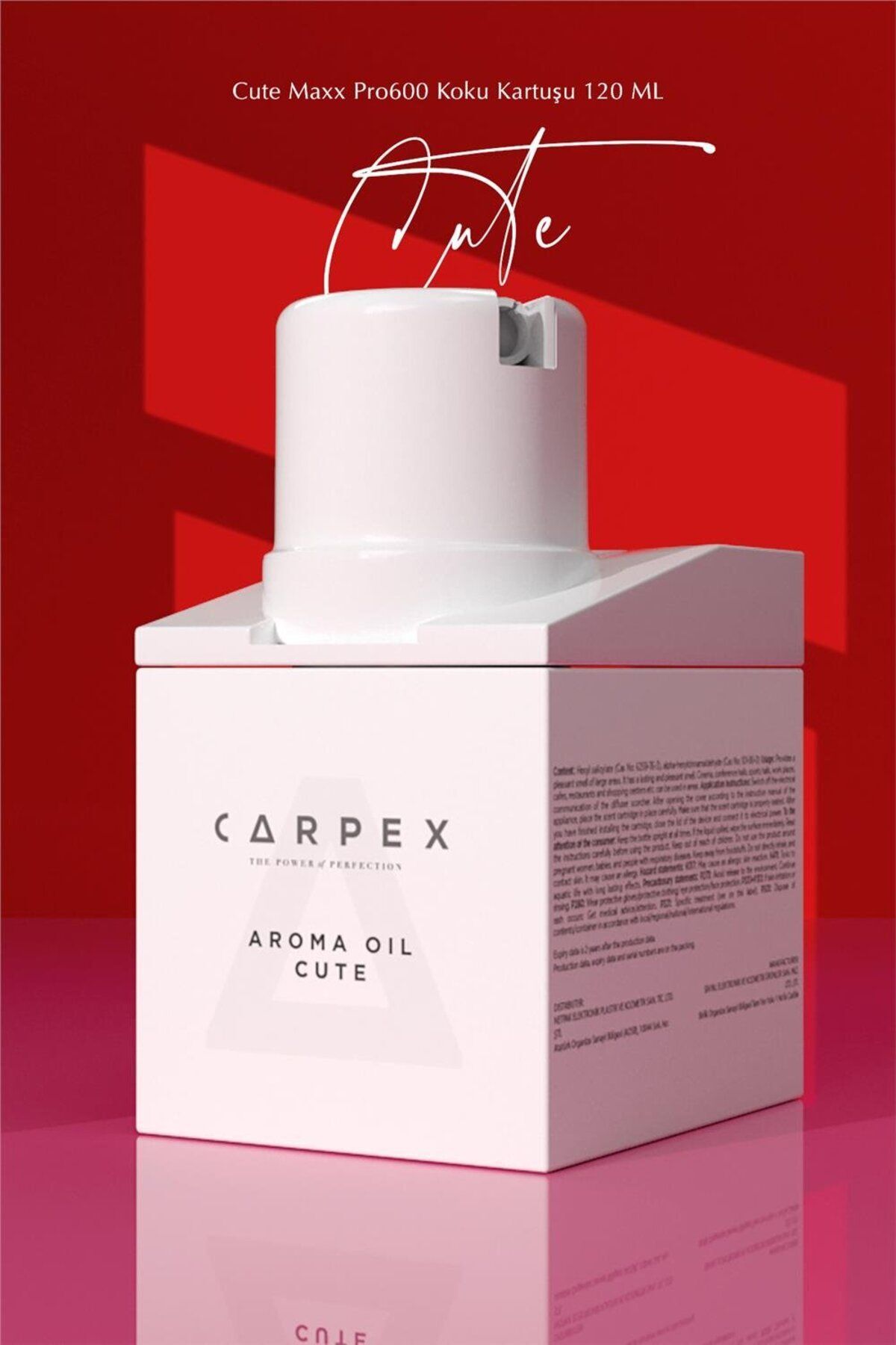 CARPEX Cute Maxx Pro600 Koku Kartuşu 120 ml Classic Seri