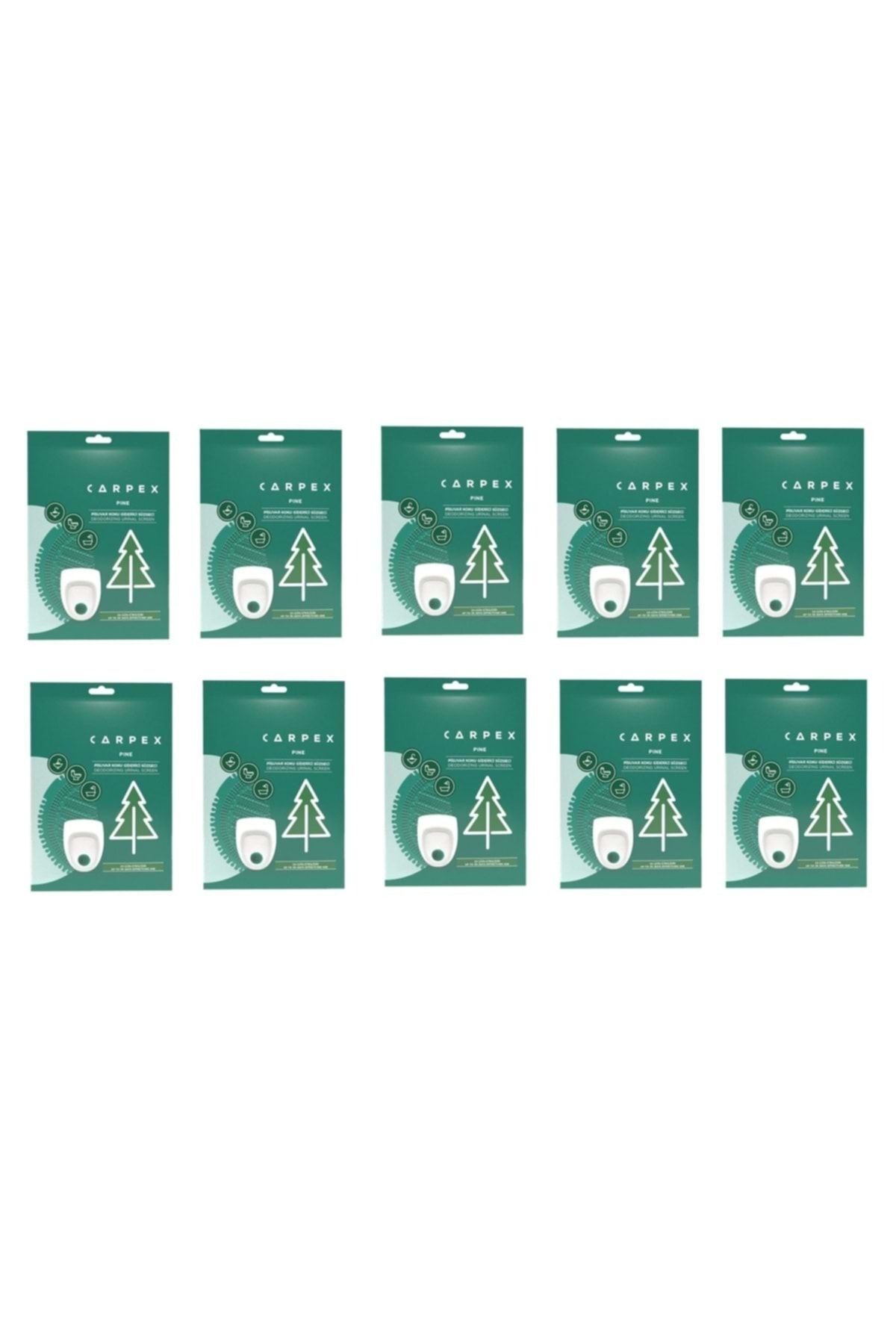 CARPEX Pisuvar Koku Giderici Süzgeç Pine 10 Adetli