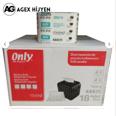 ONLY Evo Beyond Masaüstü Dispenser Peçete - 200 Adetlik 18 Paket / Koli