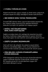 mikro koku makinesi beyaz + lavender kartuş   ev ofis işyeri için