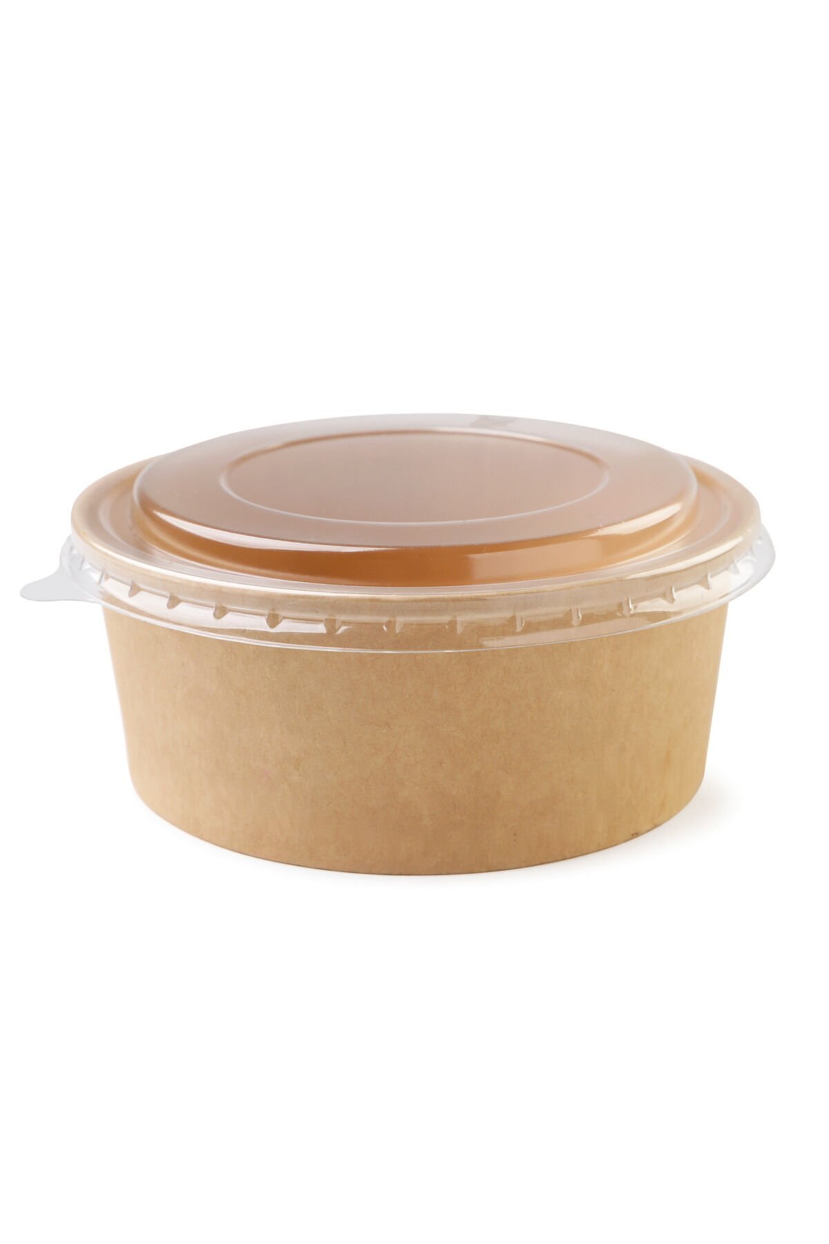 1300 cc Kraft Karton Salata Kasesi 50'li Paket