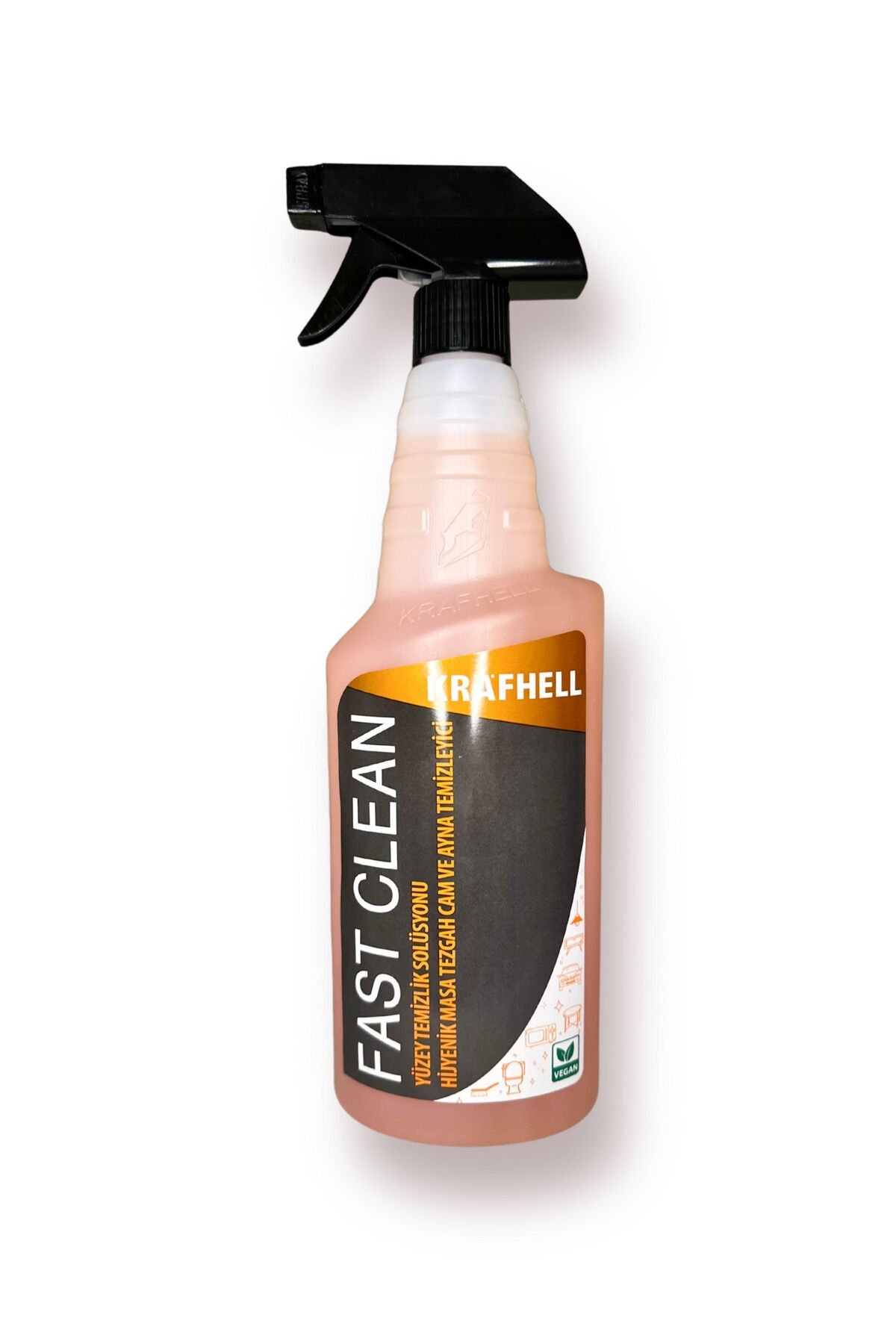 FAST CLEAN Yüzey Temizlik Solüsyonu Hijyenik Masa Tezgah Cam ve Ayna Temizleyici 750ML