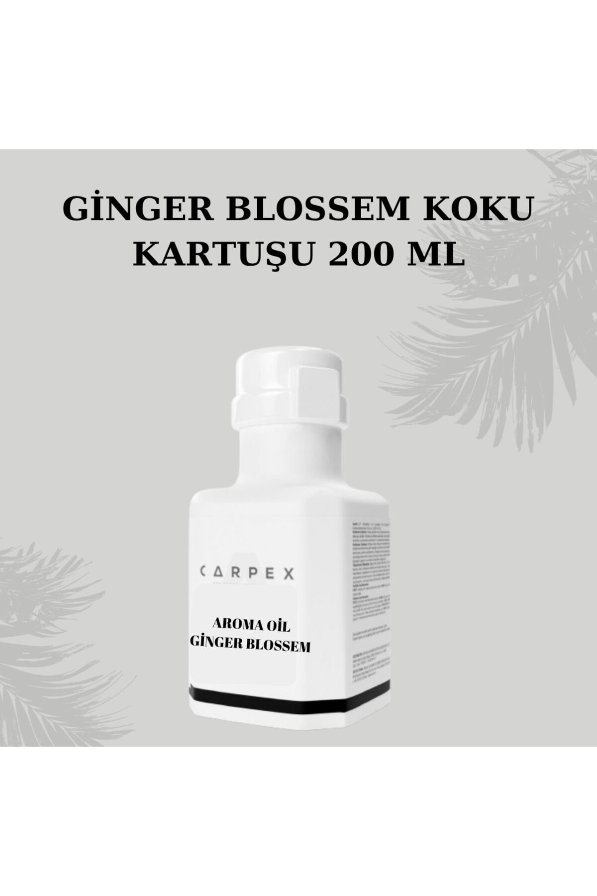 Ginger Blossem A1 Koku Kartuşu 200 ml Premium Seri